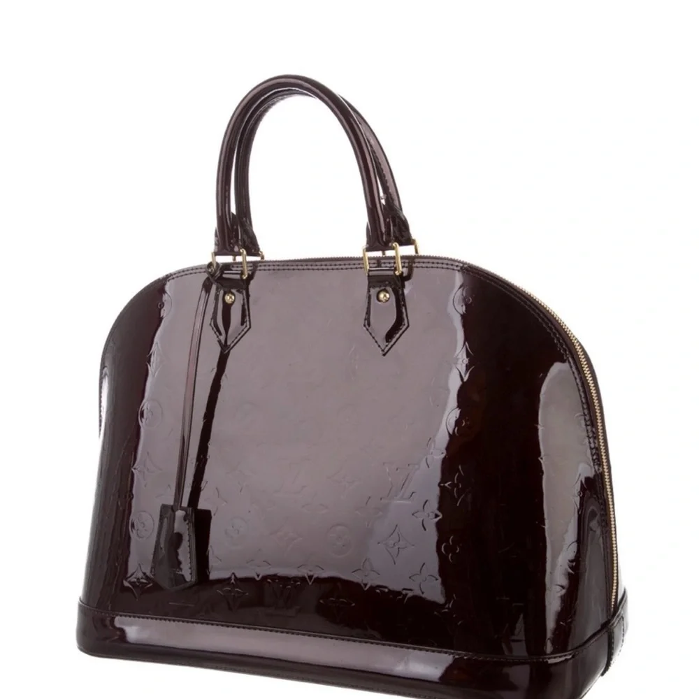 Louis Vuitton Alma Vernis GM Amarante - Picture 5 of 7